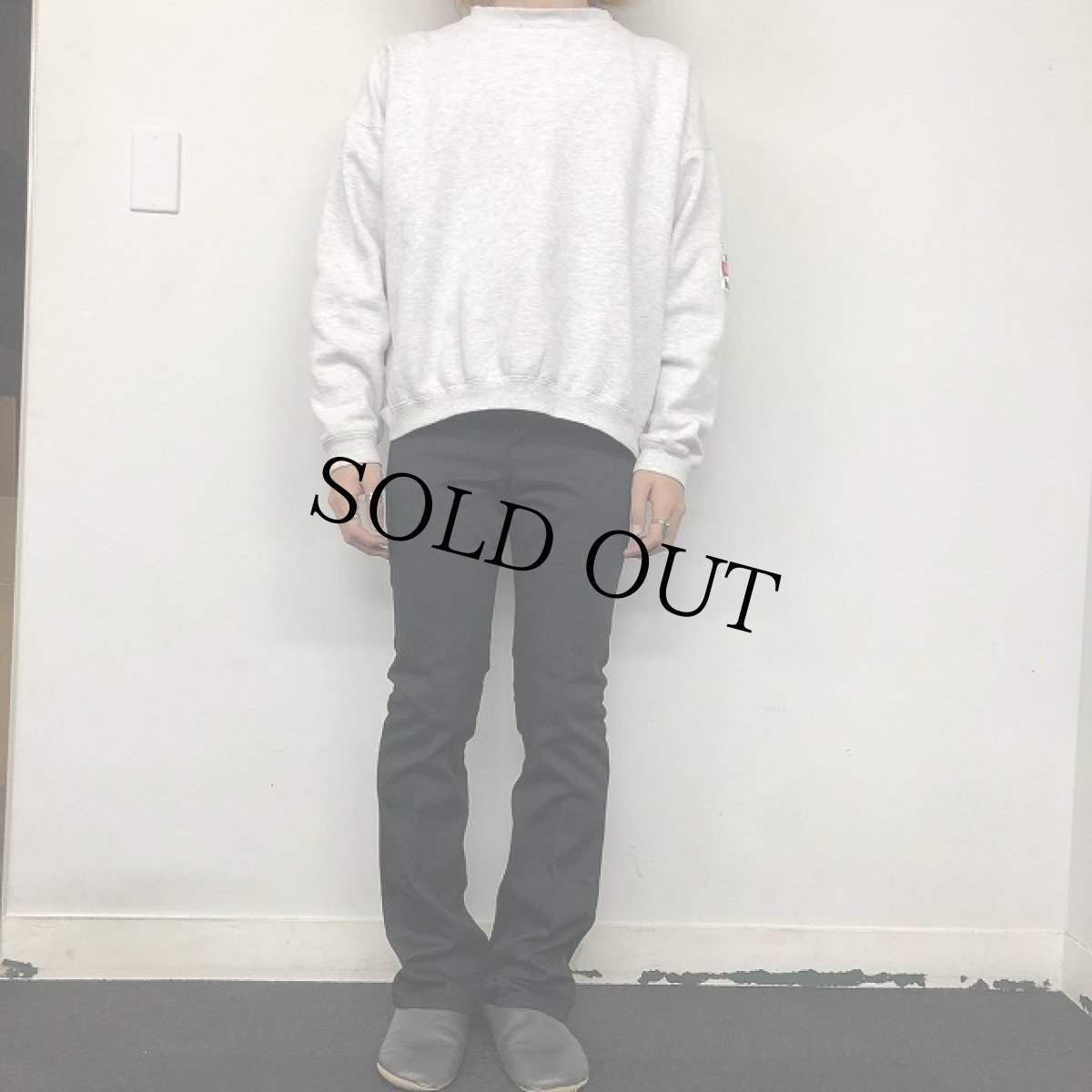 画像2: 90's Levi's 517 USA製 "STA-PREST" PANTS BLACK DEADSTOCK W29 (2)