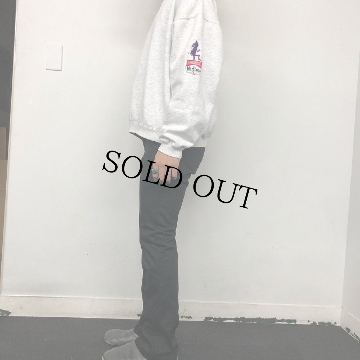 画像3: 90's Levi's 517 USA製 "STA-PREST" PANTS BLACK DEADSTOCK W29 (3)