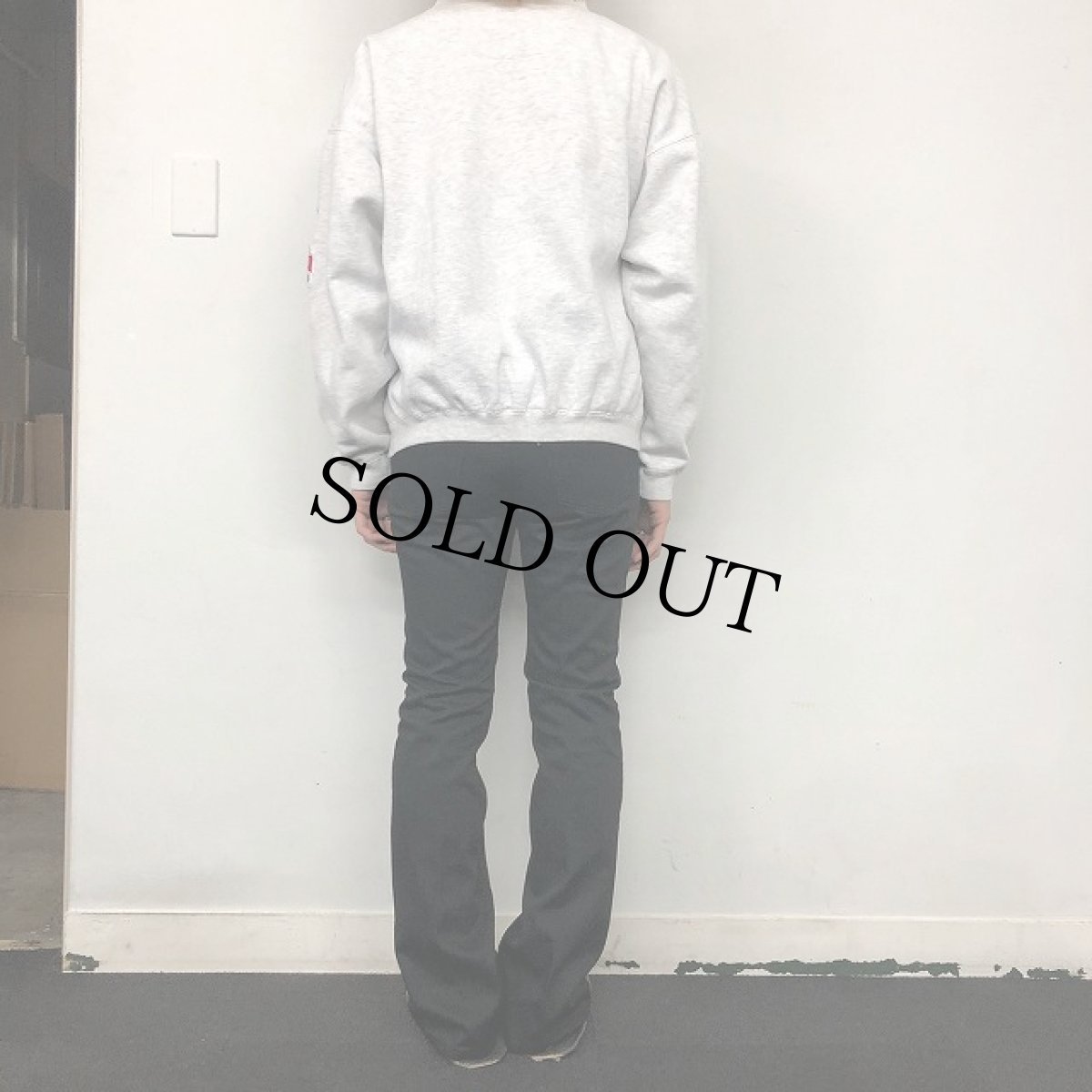 画像4: 90's Levi's 517 USA製 "STA-PREST" PANTS BLACK DEADSTOCK W29 (4)