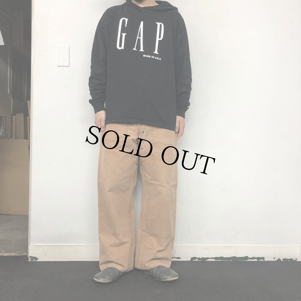 画像4: 60's Carhartt HEADLIGHT FINCK トリプルネーム ダブルニーダックパンツ W34 (4)