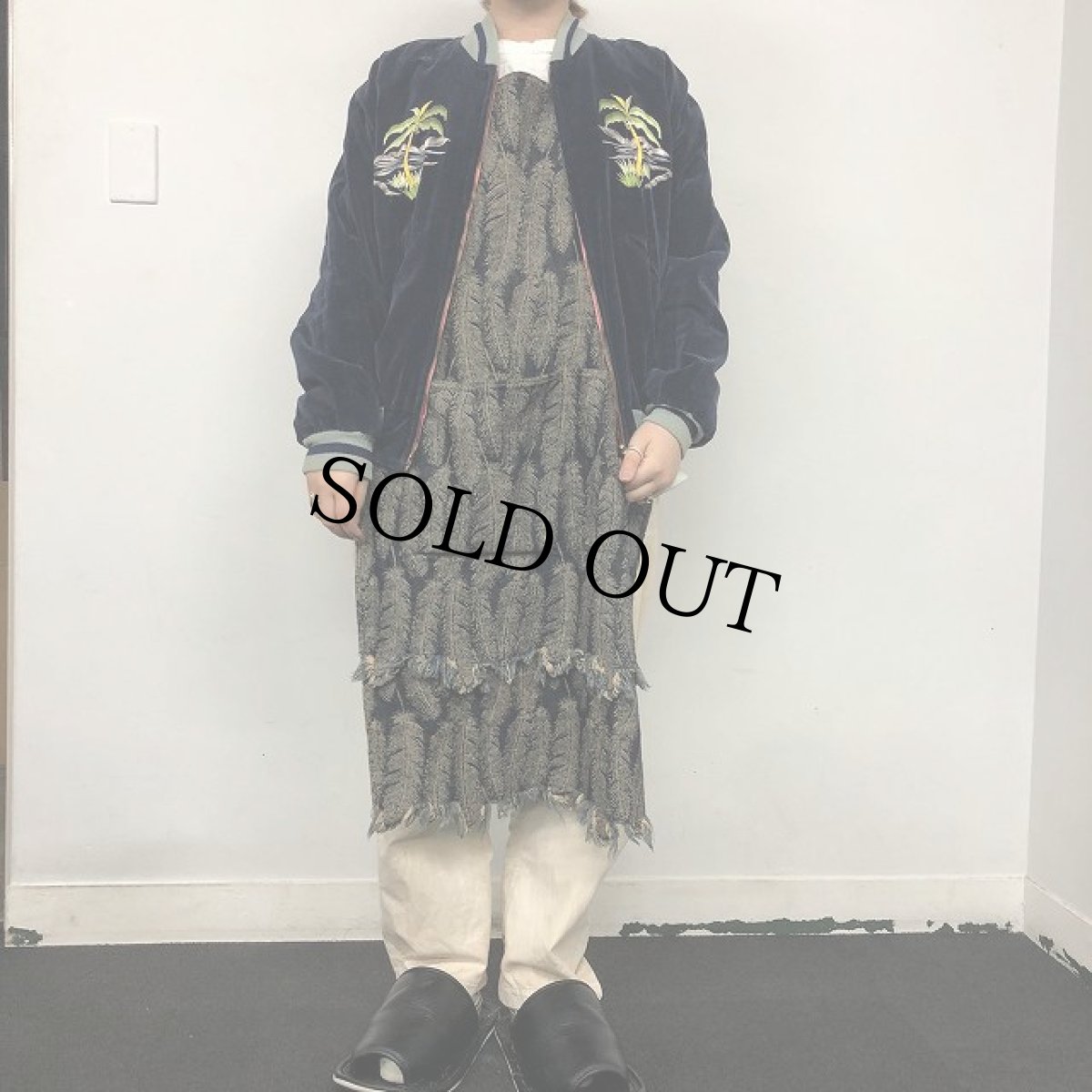 画像8: 50's "GUAM" 別珍スーベニアジャケット (8)