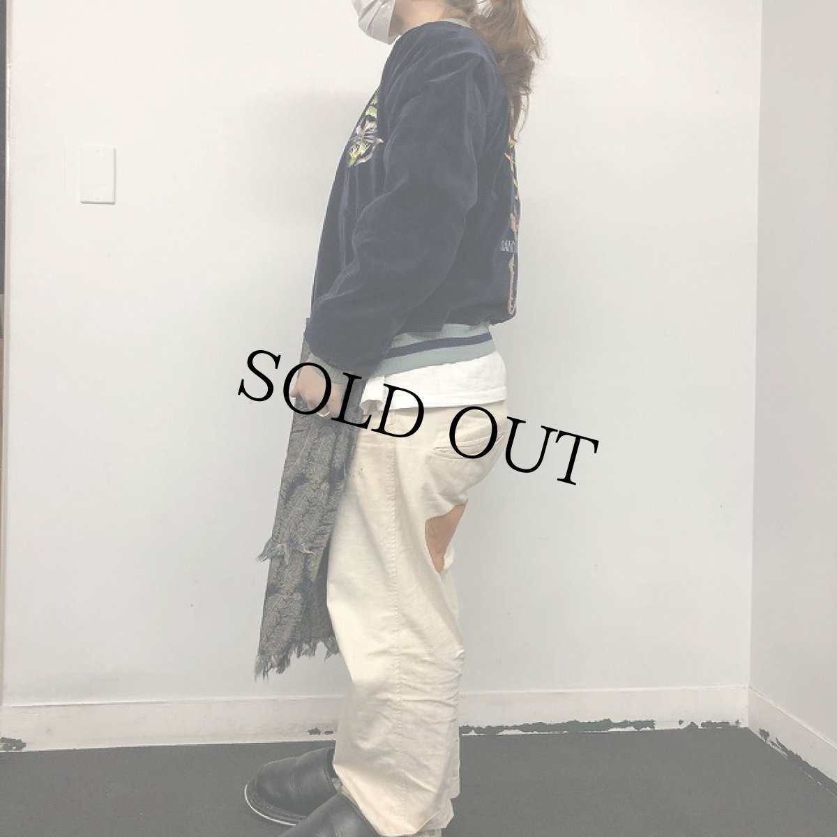 画像9: 50's "GUAM" 別珍スーベニアジャケット (9)