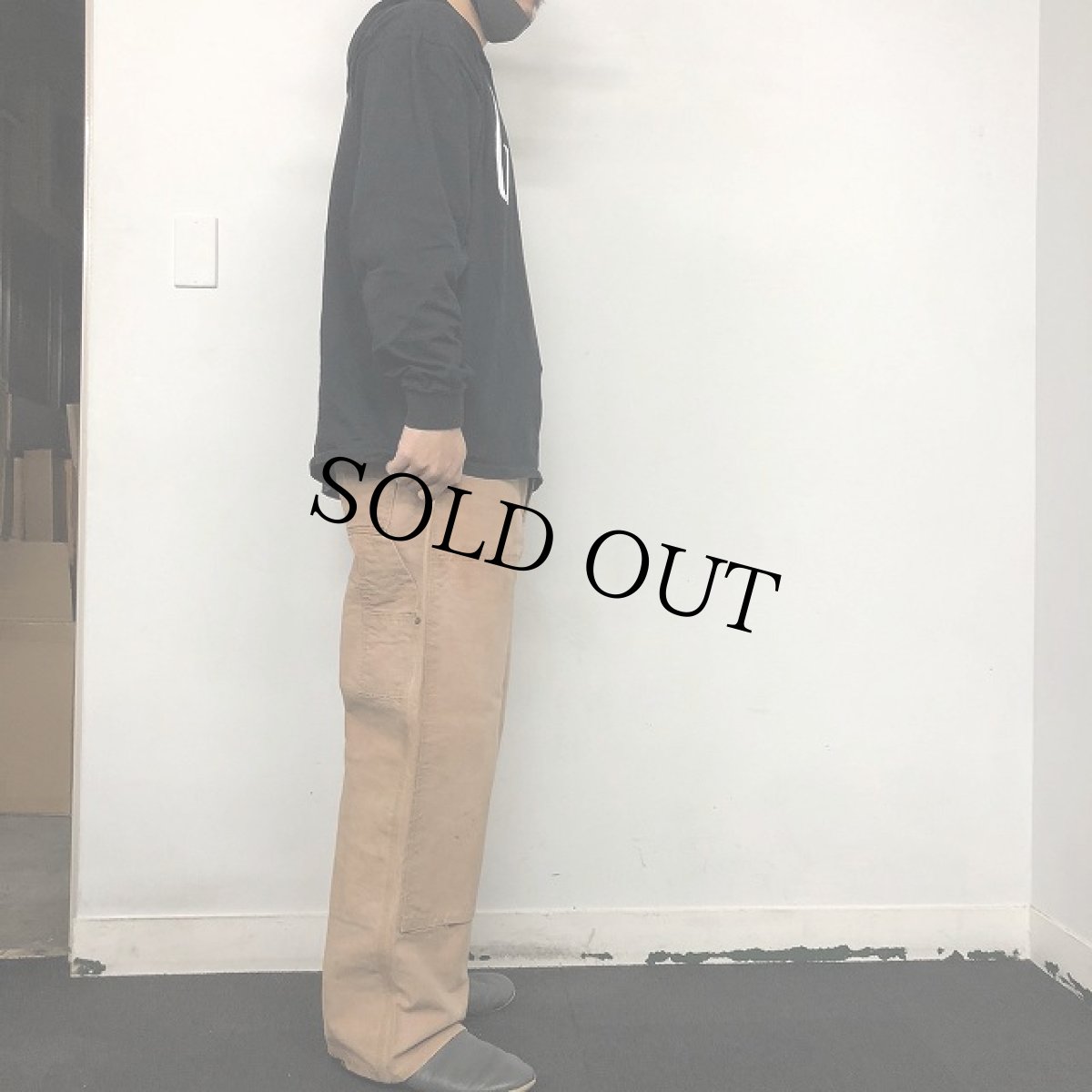 画像5: 60's Carhartt HEADLIGHT FINCK トリプルネーム ダブルニーダックパンツ W34 (5)