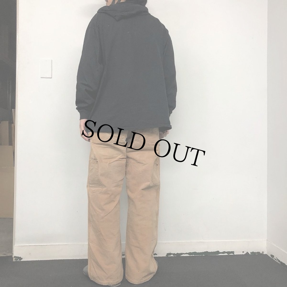 画像6: 60's Carhartt HEADLIGHT FINCK トリプルネーム ダブルニーダックパンツ W34 (6)