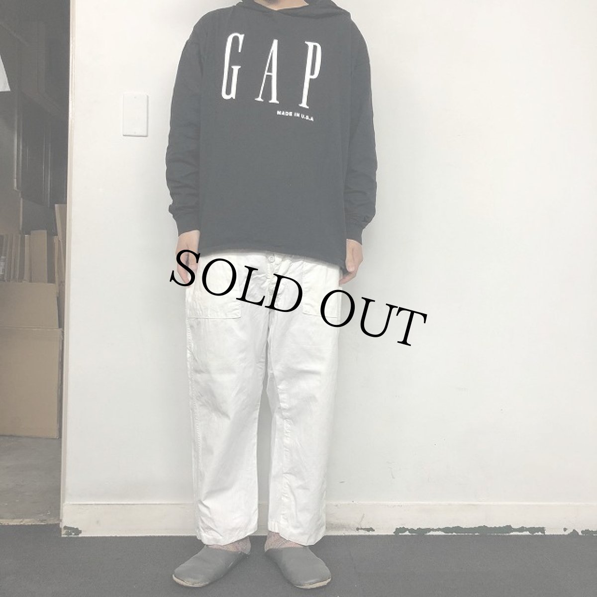 画像2: VINTAGE セーラーパンツ W31-36 (2)