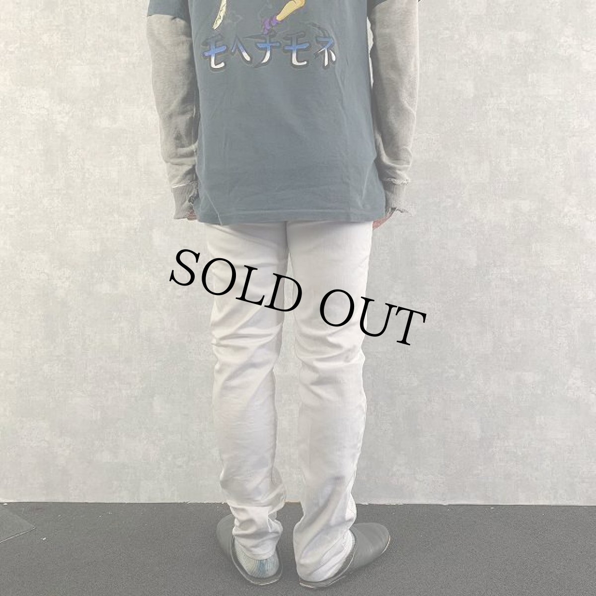 画像4: 70's LEVI'S ホワイトデニムパンツ W32 (4)