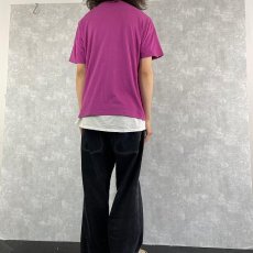 画像4: 90's KARAOKE KING イラストプリントシュールTシャツ L (4)