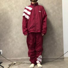 画像2: 90's adidas ナイロンジャケット&パンツ SETUP L (2)