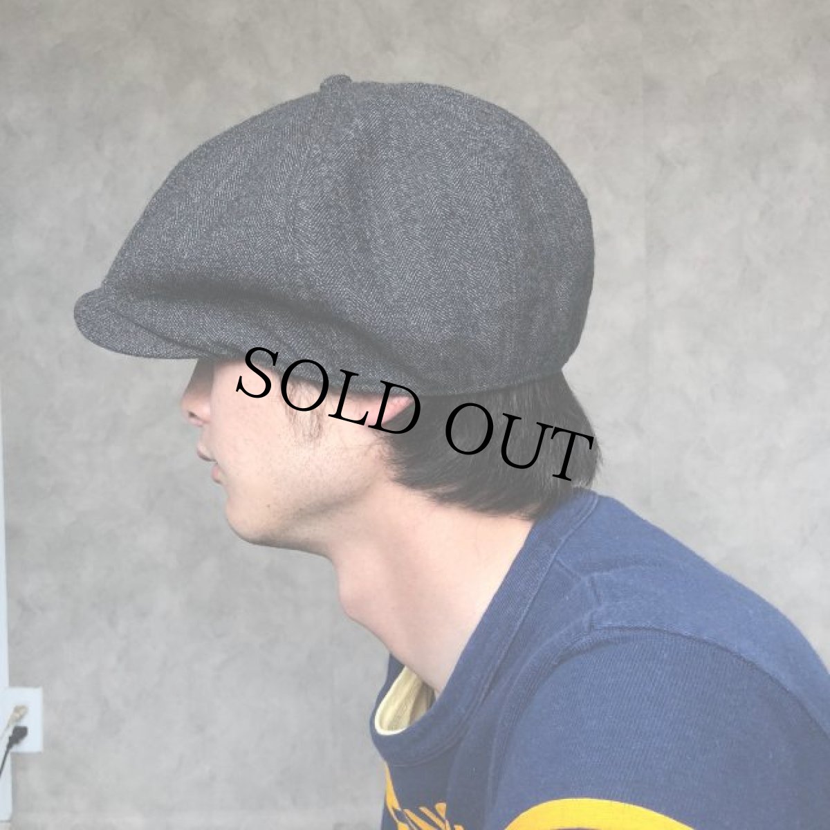 画像3: Ralph Lauren RRL 一ツ星 黒シャン キャスケット L (3)