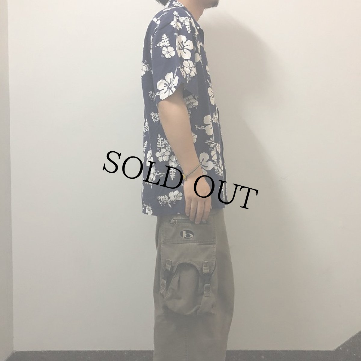 画像3: 70's Ui-Maikai HAWAII製 ハイビスカス柄 オールオーバーパターン コットンアロハシャツ (3)