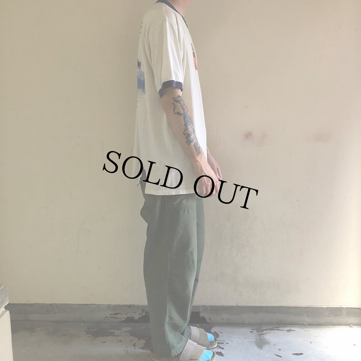 画像4: 90's PRIMUS USA製 オルタナティヴロックバンド リンガーTシャツ XL (4)