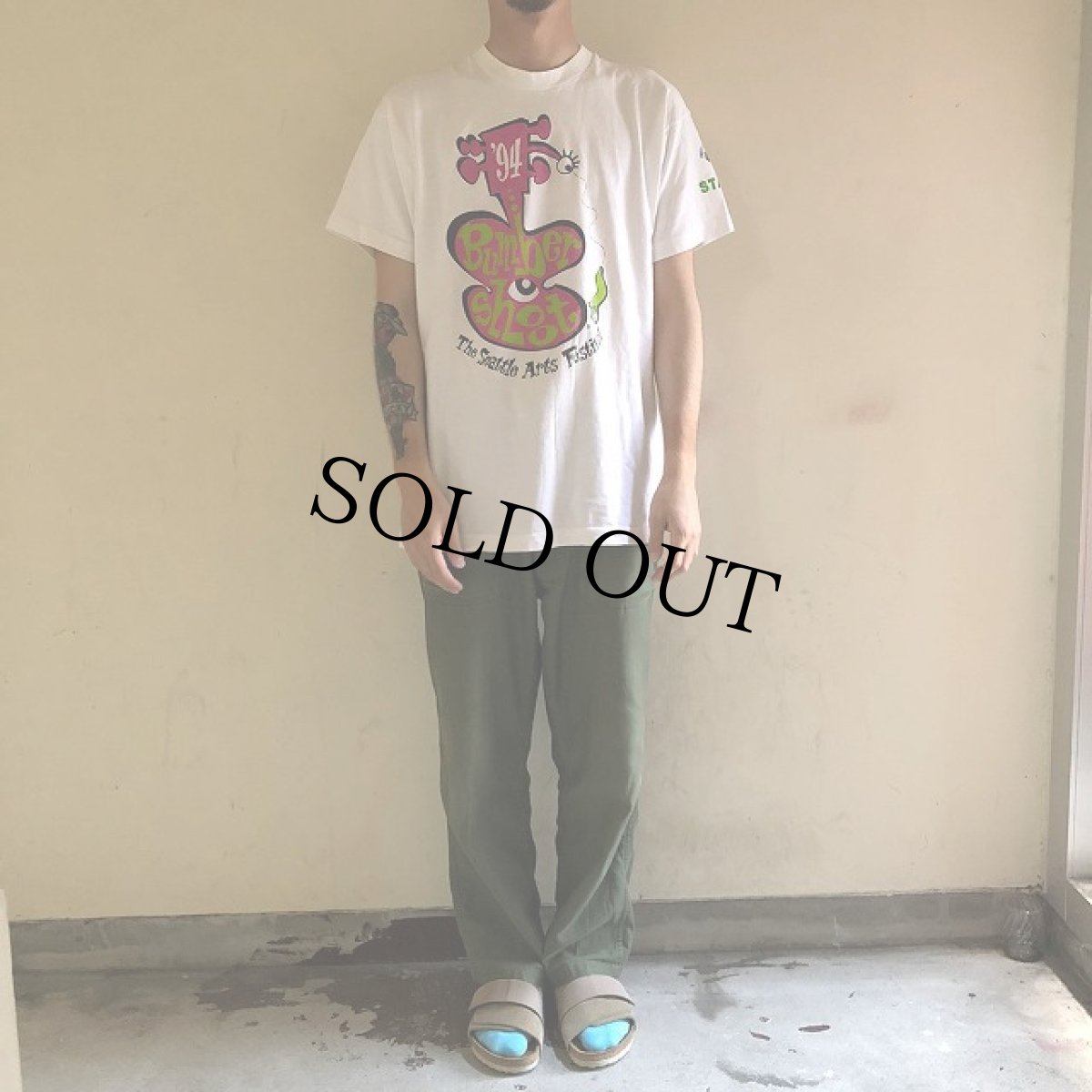 画像3: 1994 BUMBER SHOOT ミュージックフェスティバルTシャツ L (3)