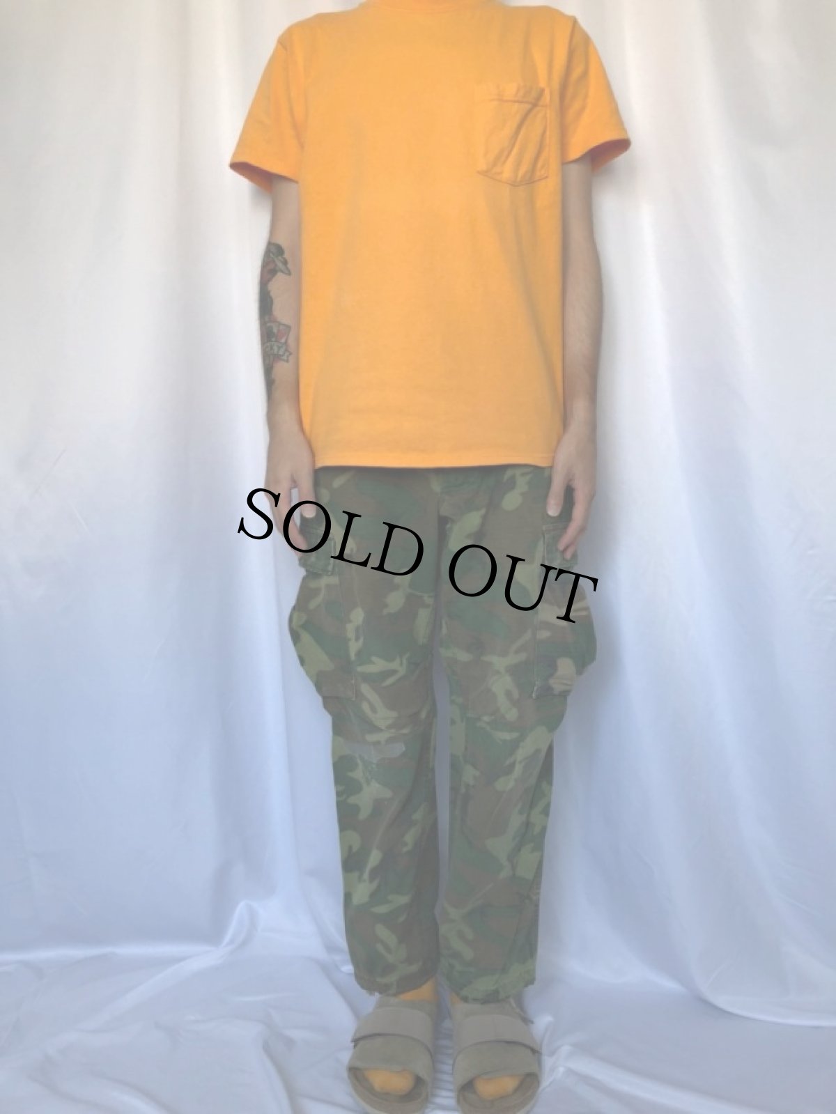 画像2: 70's US.ARMY ERDL "MIXリーフ" リップストップ ジャングルファティーグパンツ SMALL-SHORT (2)