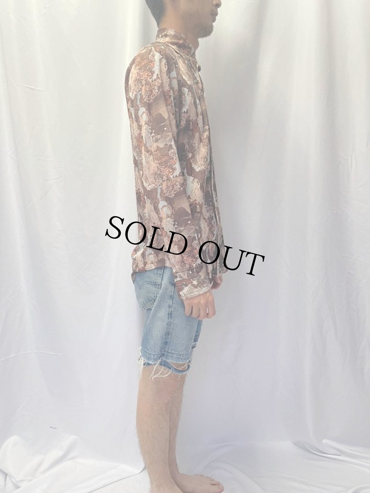 画像3: 70's "Mucha" 総柄シャツ (3)