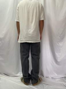 画像4: 80's Levi's 501 USA製 ブラックデニムパンツ W32 (4)