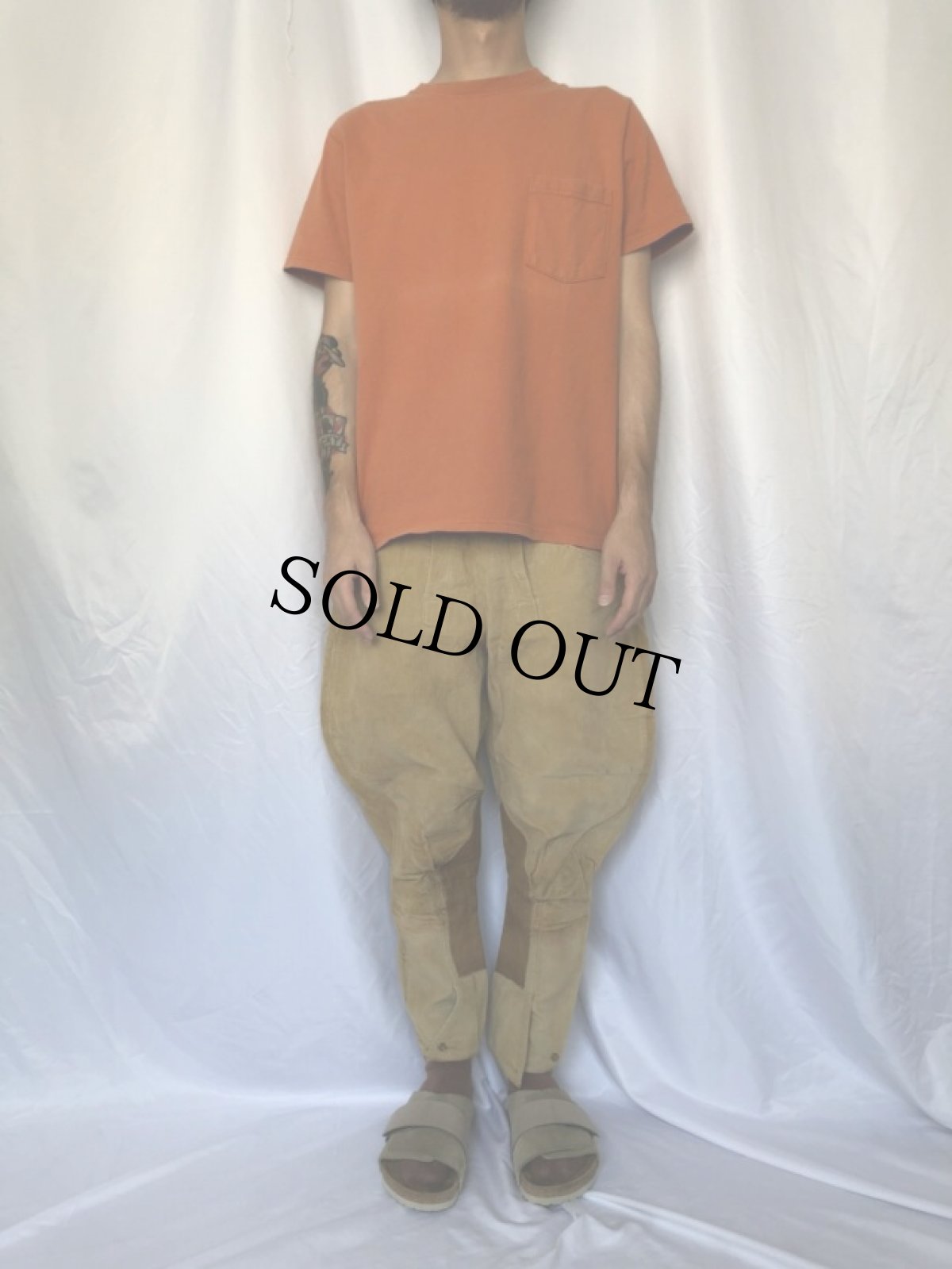 画像2: 40~50's The Tailored Sportsman コーデュロイ ジョッパーズパンツ W34 (2)