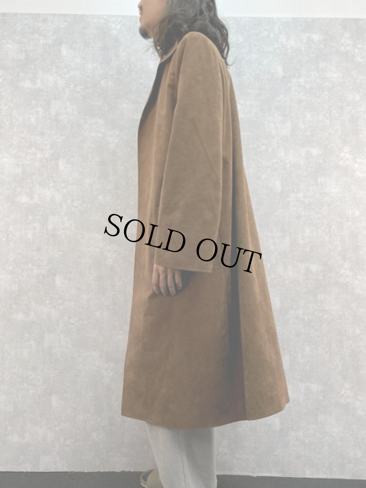 画像3: 70's~ Abe Schrader フェイクスエードコート (3)