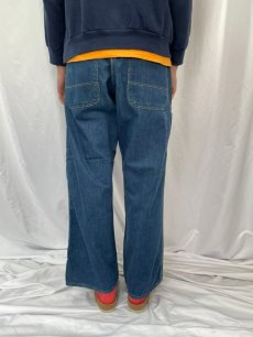 画像4: 50's STOREBRAND ボタンフライ デニムペインターパンツ W29 (4)