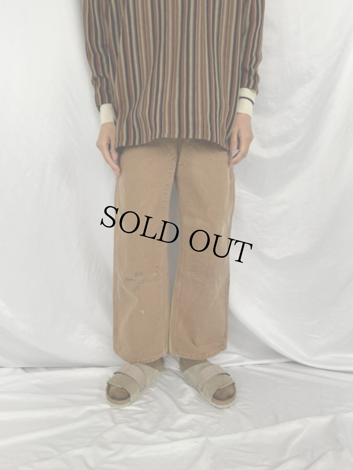 画像2: 70's Carhartt ダブルニーダックペインターパンツ (2)