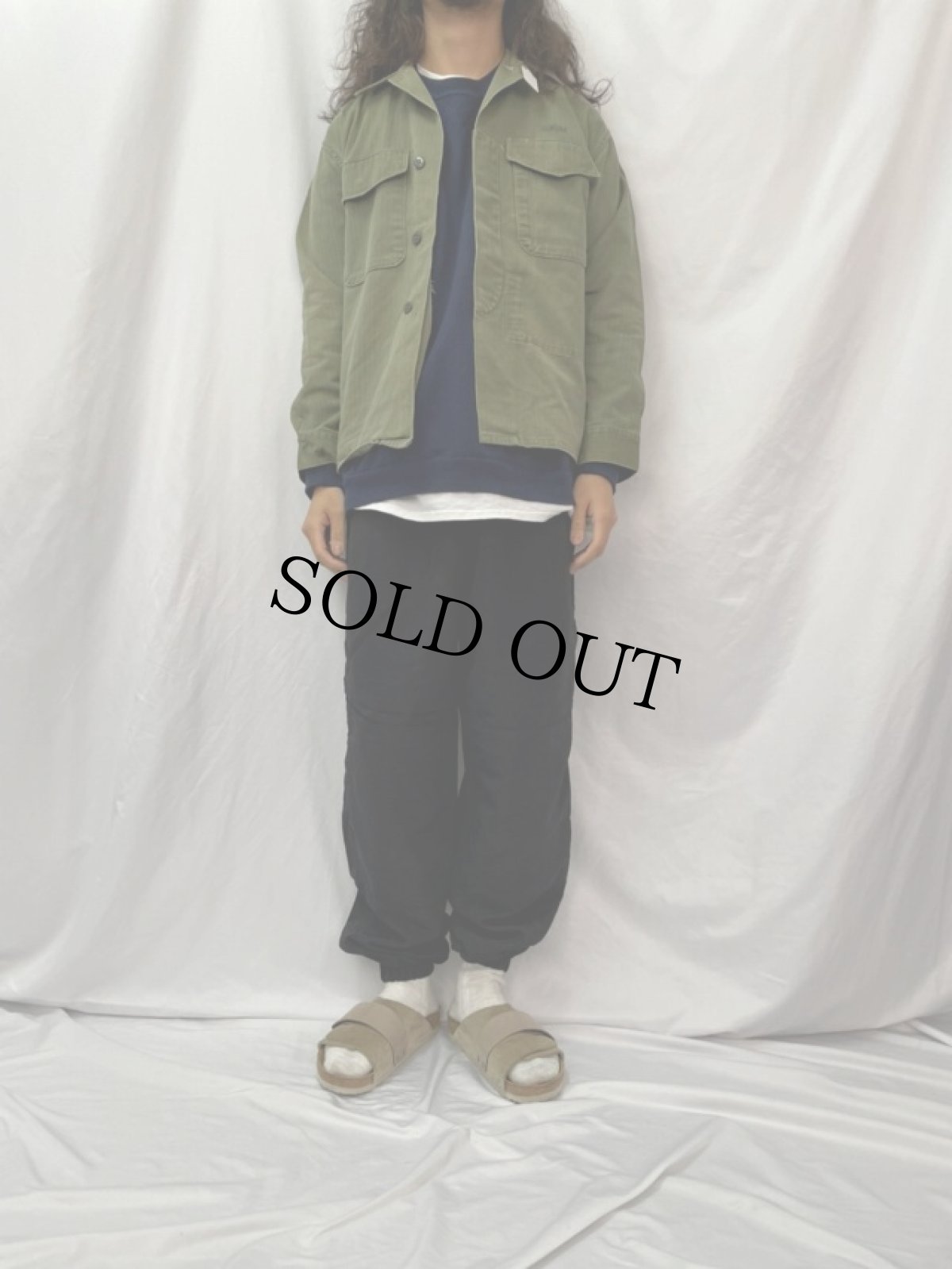 画像3: 50's USMC P-53 HBTユーティリティージャケット (3)