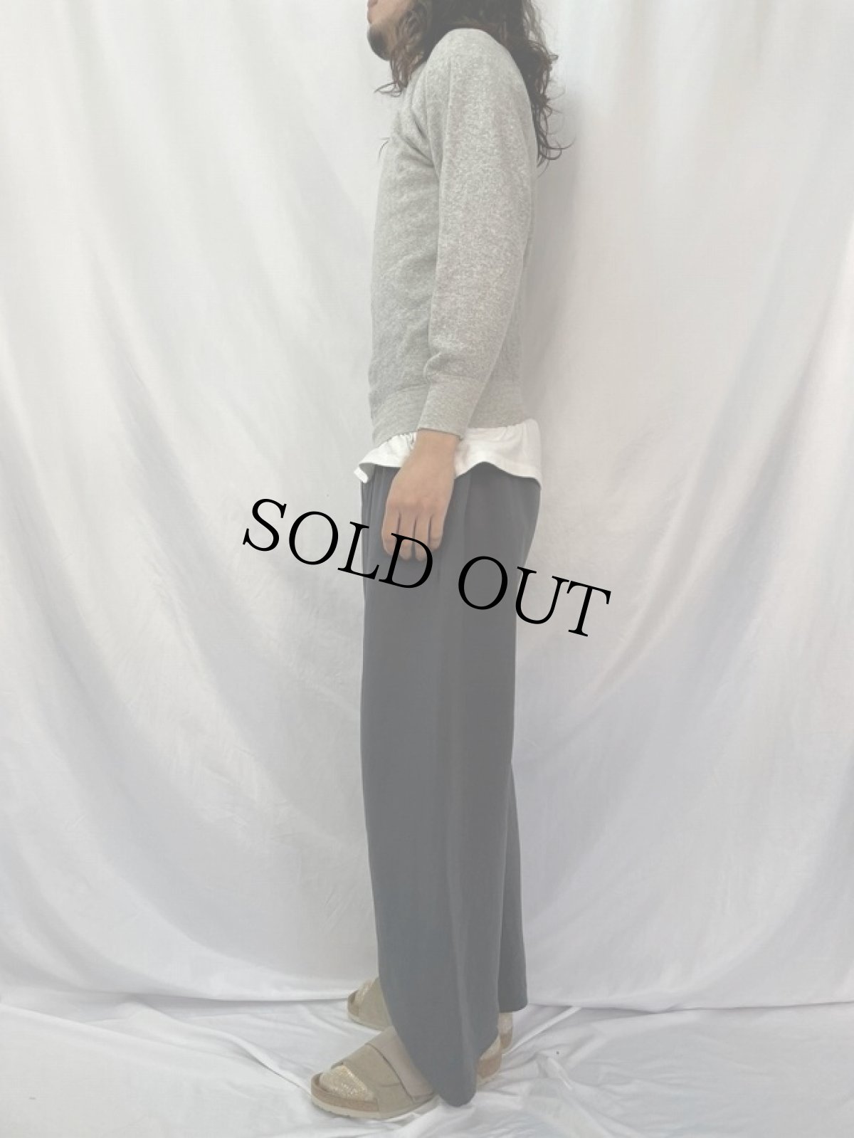 画像3: 60's HANES  ラグラン 無地スウェット M (3)