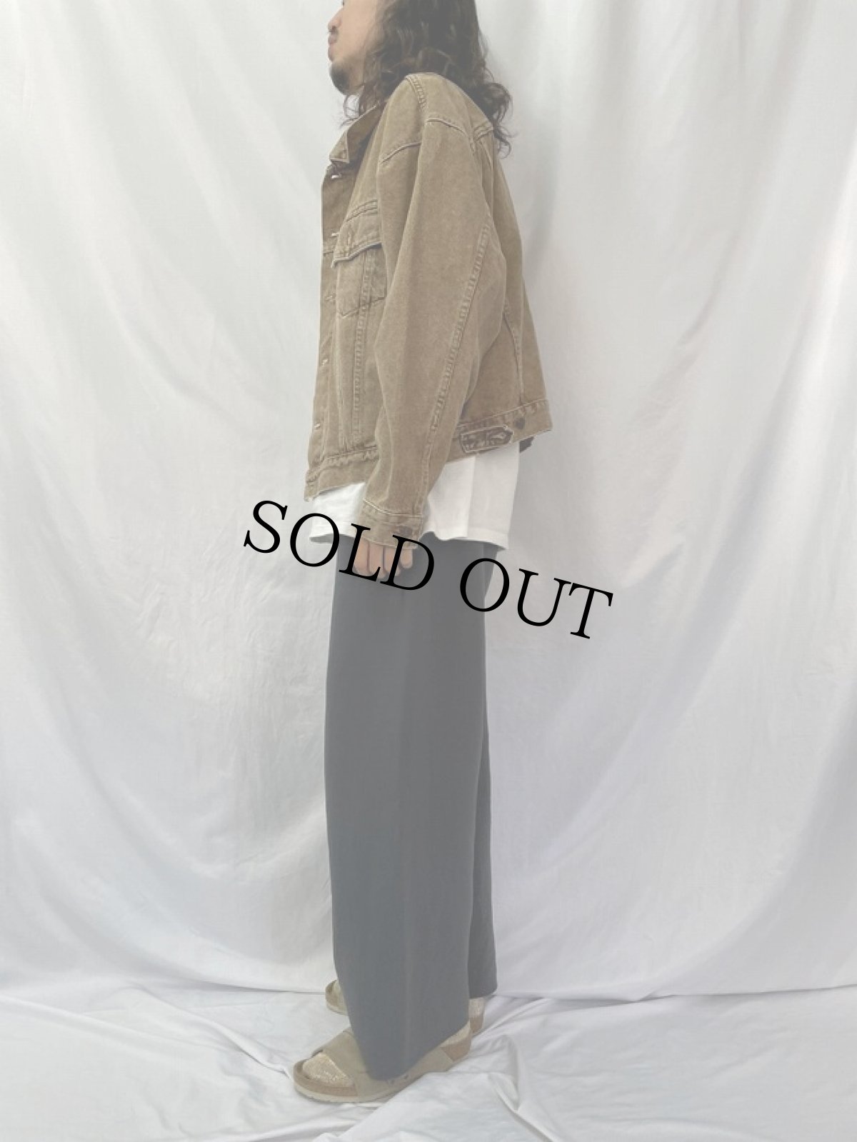 画像3: 90's Levi's 70598-4826 カラーデニムジャケット LARGE (3)