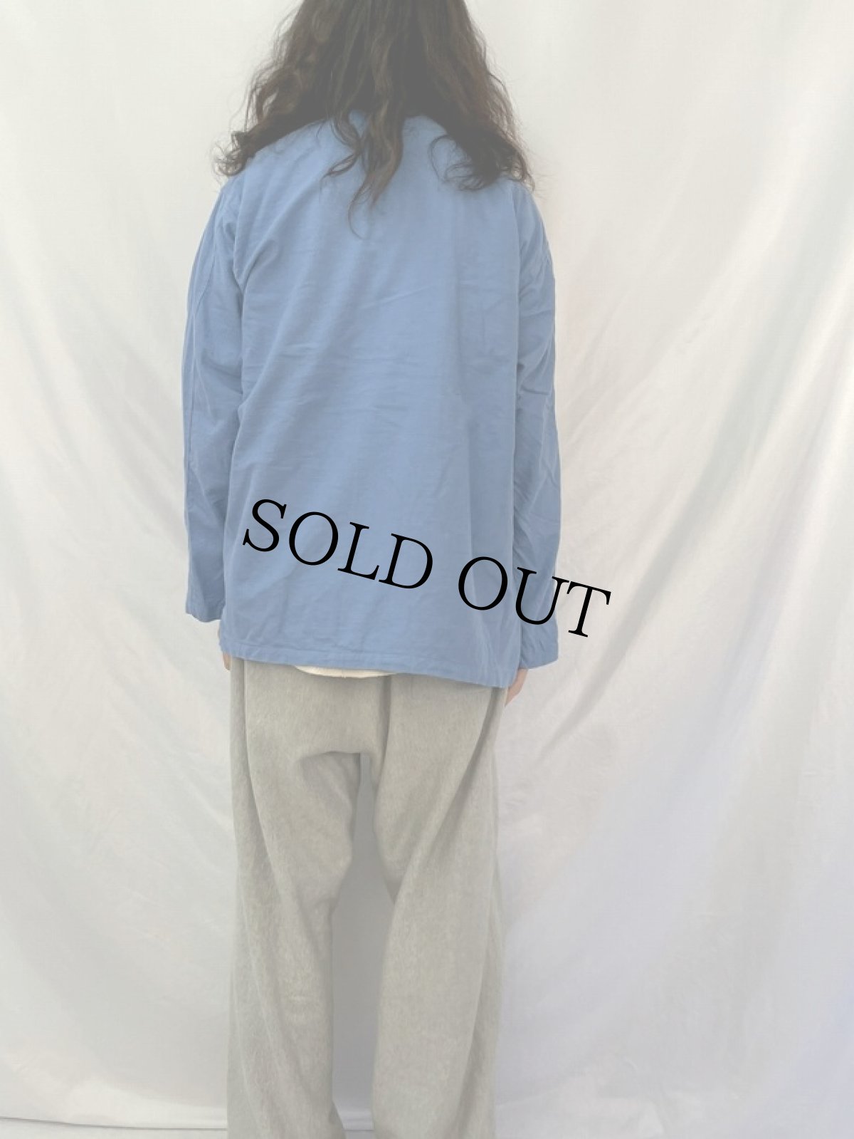 画像4: 50's U.S.ARMY パジャマシャツ LARGE (4)