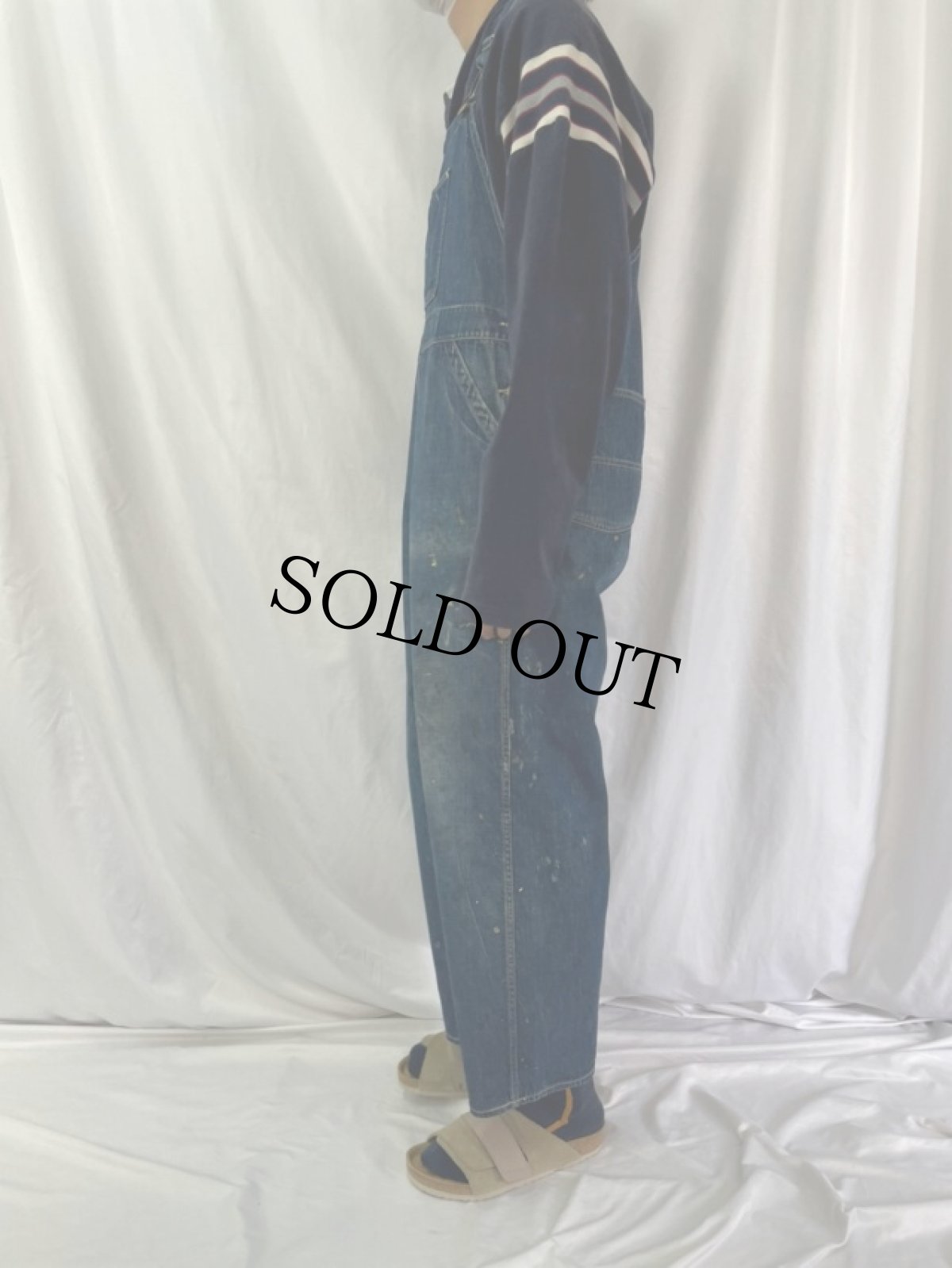 画像3: 40's SWEET ORR デニムオーバーオール (3)