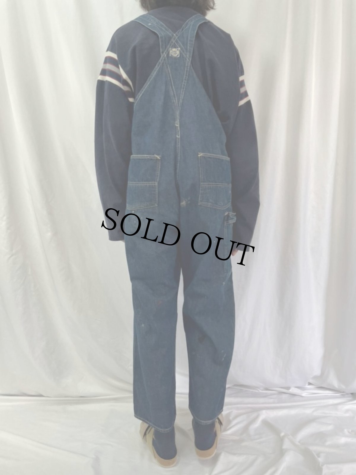 画像4: 40's SWEET ORR デニムオーバーオール (4)