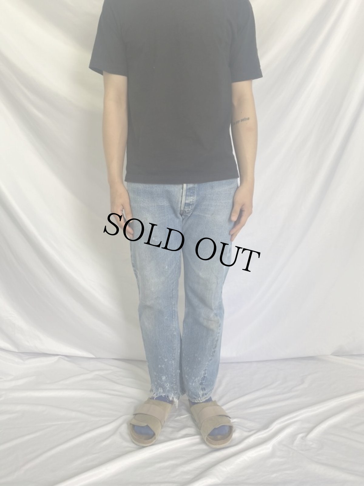 画像2: 70's Levi's 501 66前期 デニムパンツ W32 (2)