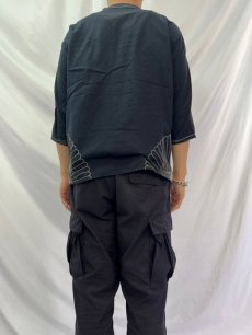 画像4: KAPITAL 風呂敷刺繍 コットンプルオーバーシャツ S (4)