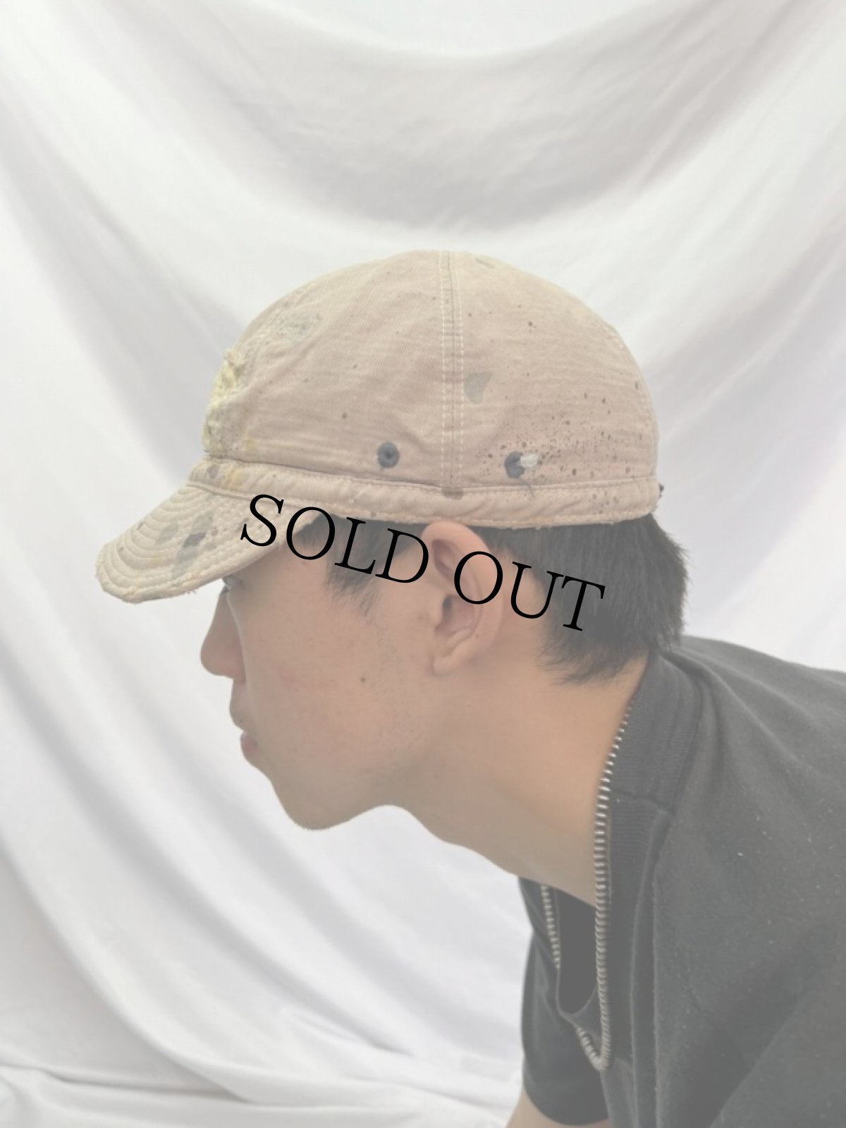 画像3: KAPITAL HIGHEST QUALITY ボロ加工 ワークキャップ (3)