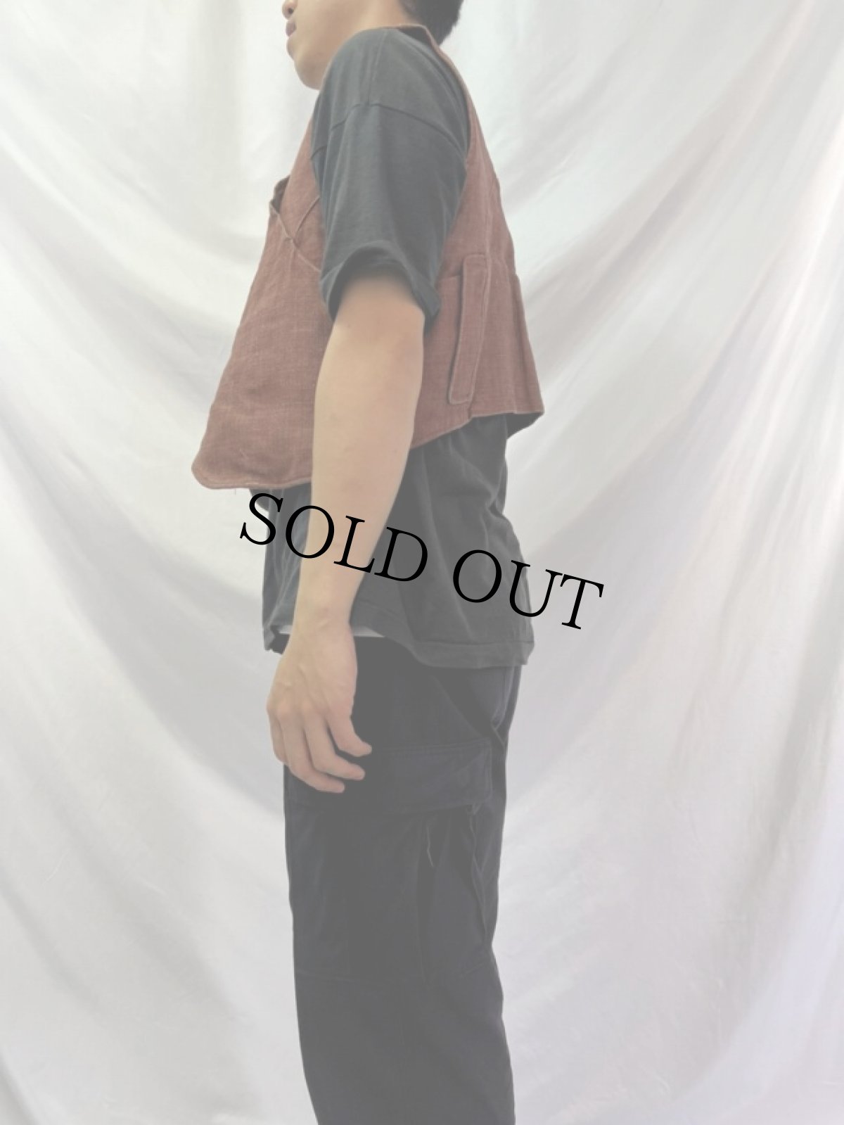 画像3: KAPITAL リネンベスト S (3)