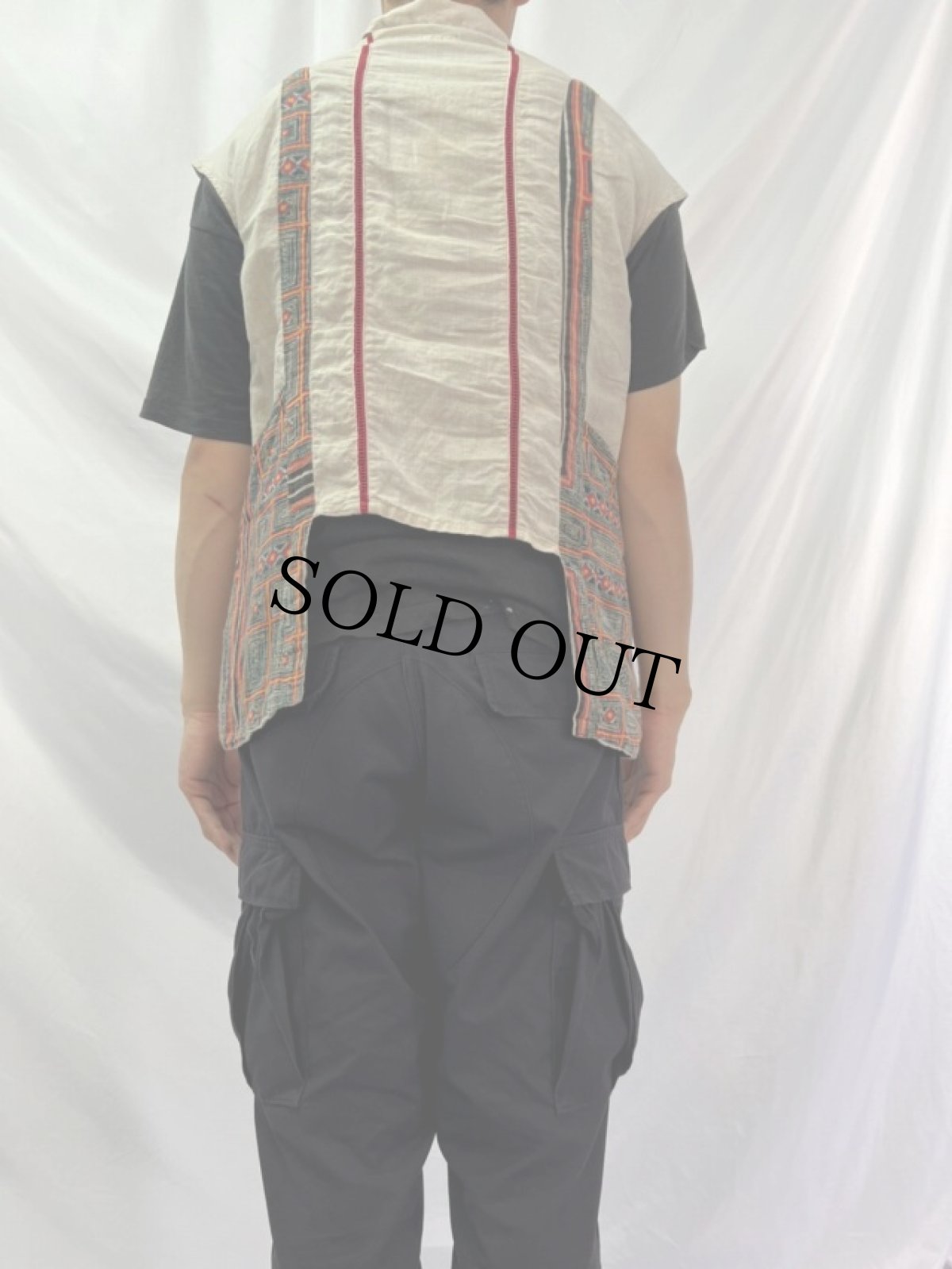 画像4: KAPITAL ノースリーブ デザインシャツ (4)