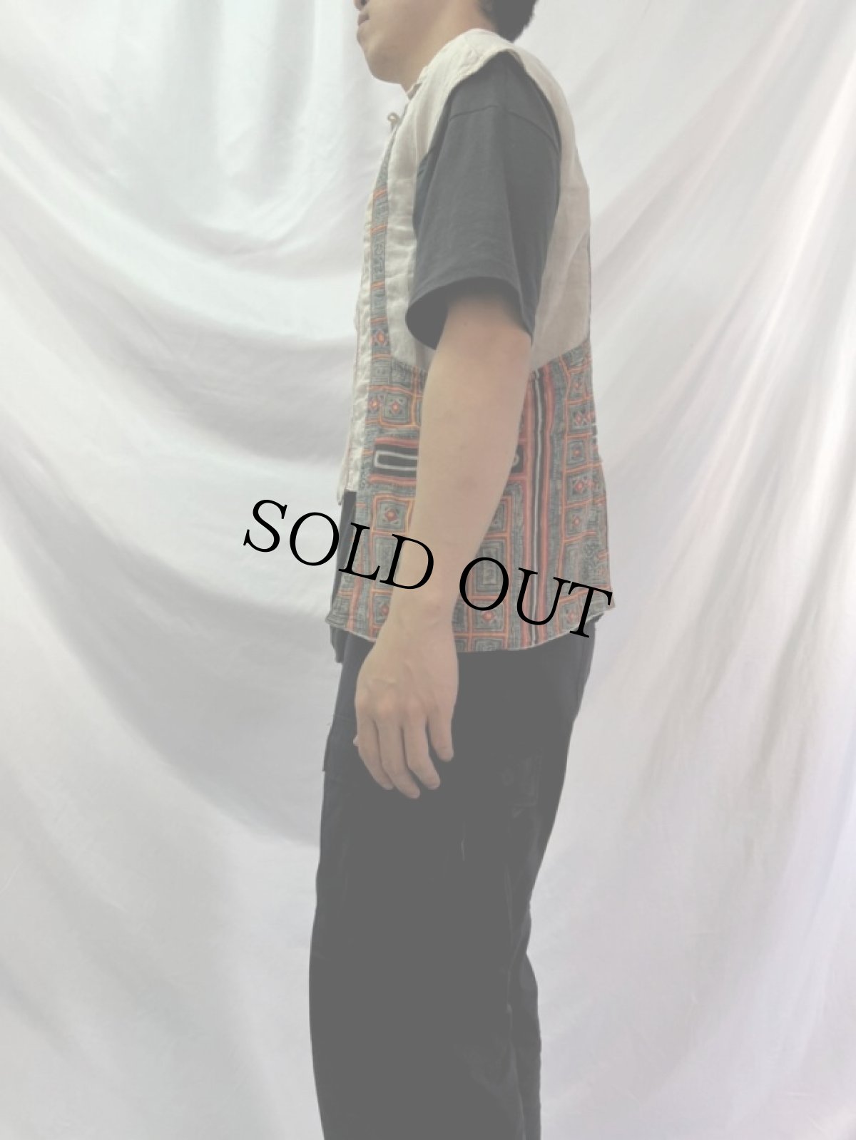 画像3: KAPITAL ノースリーブ デザインシャツ (3)