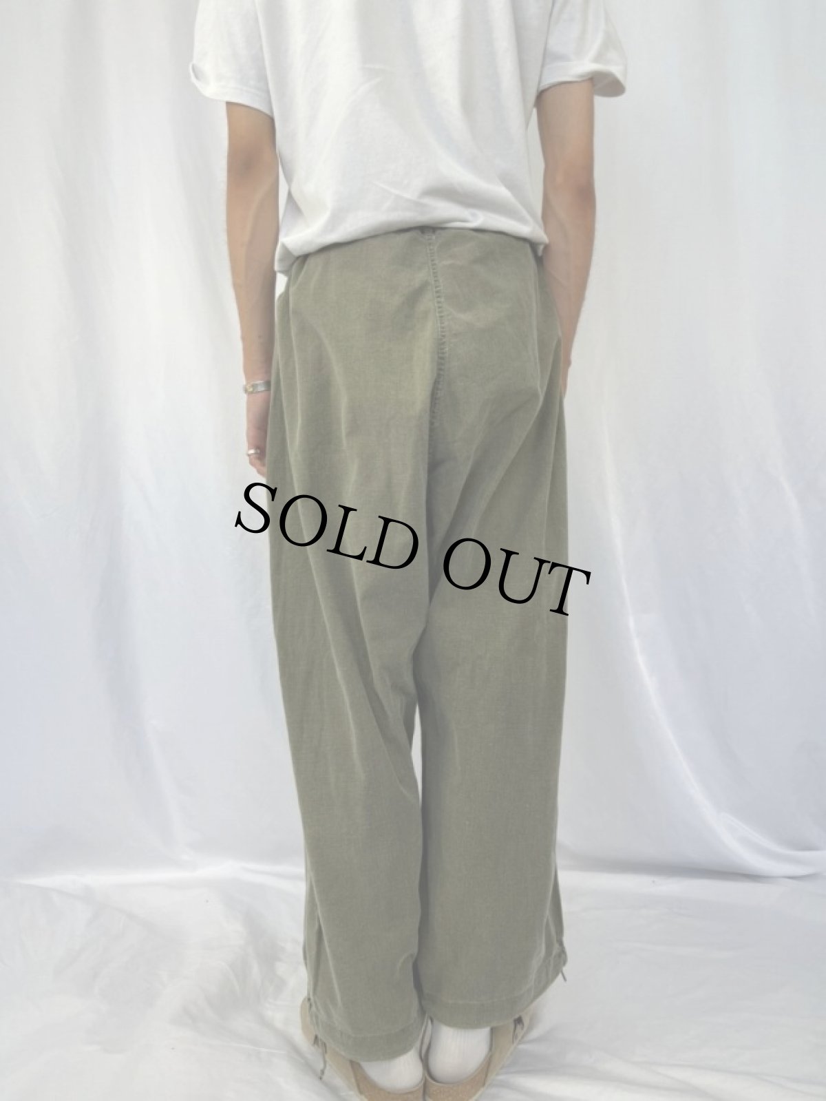 画像4: 60's U.S.ARMY ガスプロテクティブパンツ MEDIUM (4)