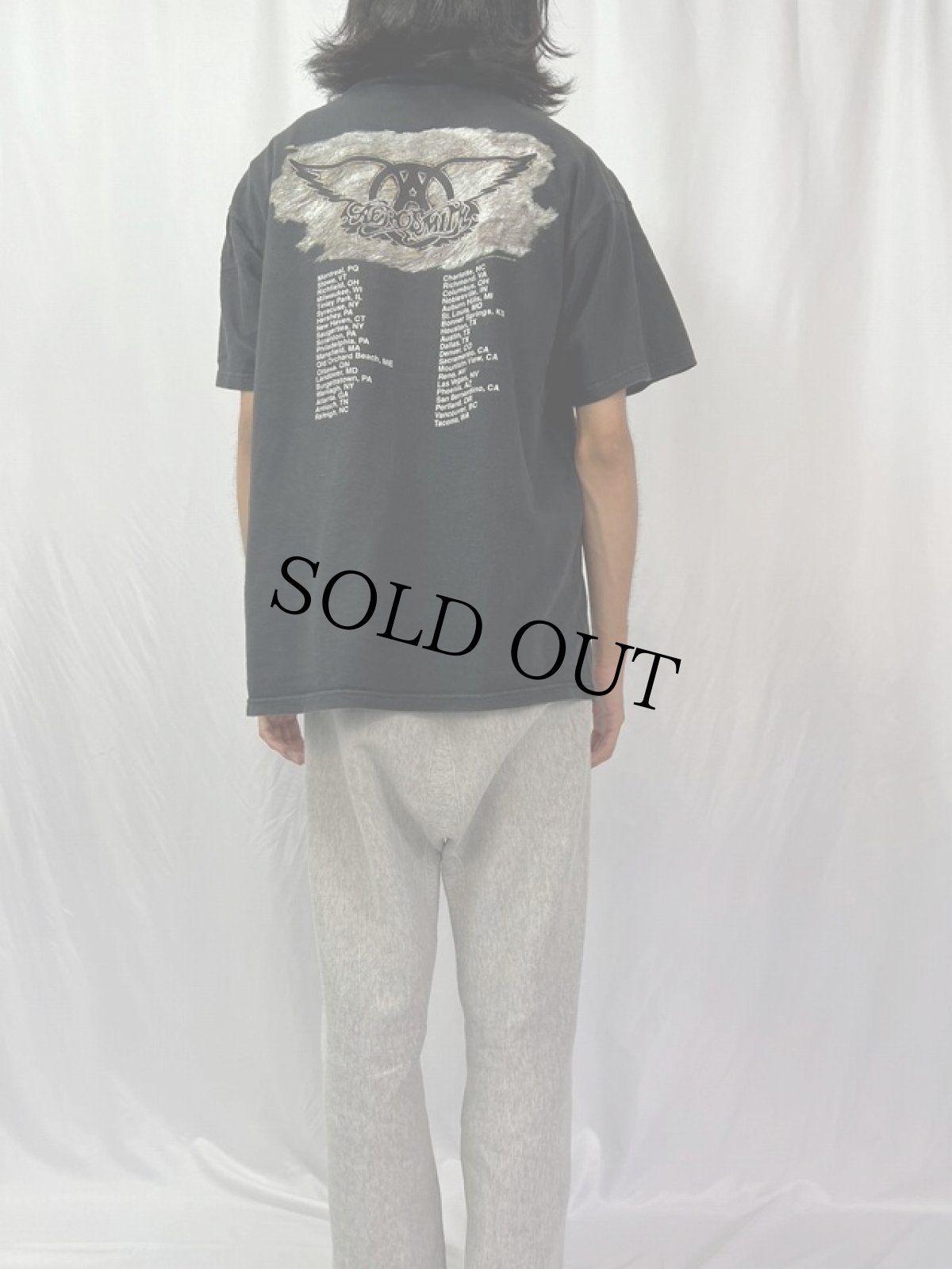 画像4: 90's AEROSMITH USA製 "Get a Grip"ハードロックバンドツアーTシャツ XL (4)