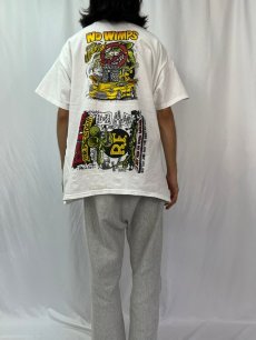 画像5: 2002〜05 RAT FINK 試し刷り キャラクターTシャツ XL (5)