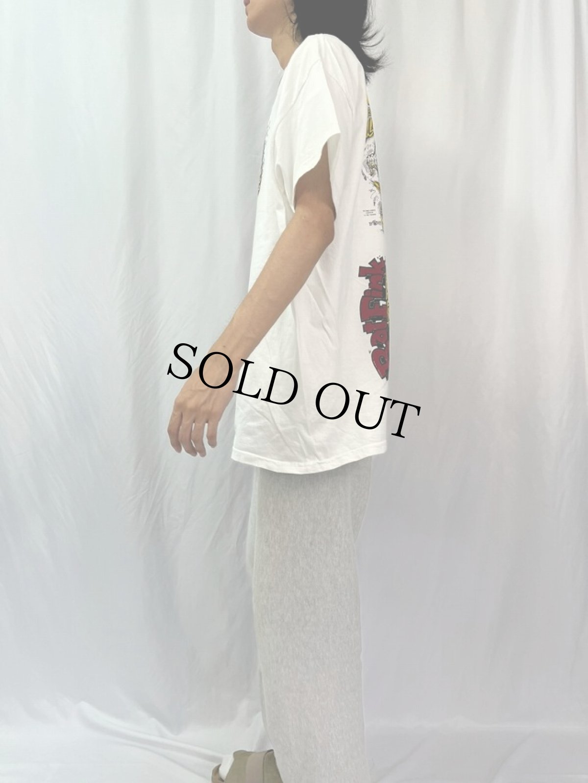 画像4: 2002〜05 RAT FINK 試し刷り キャラクターTシャツ XL (4)