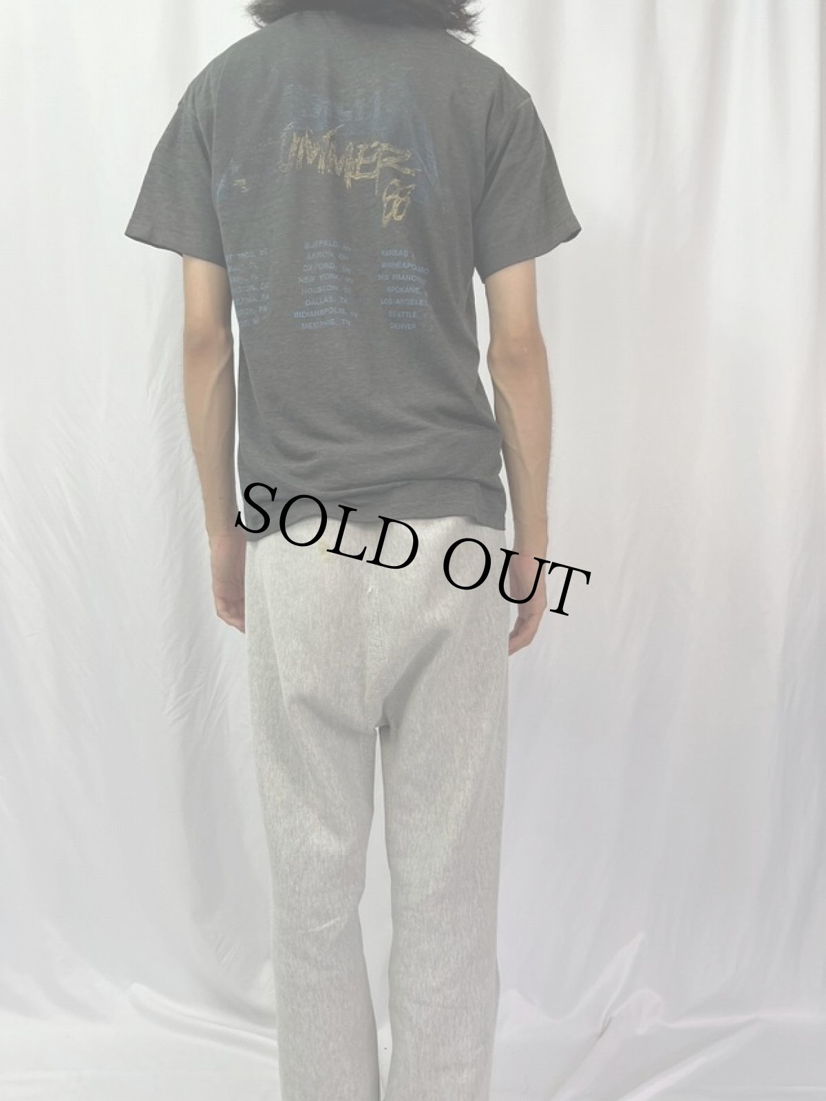 画像4: 80's METALLICA pushead "DAMAGED JUSTICE" ロックバンドTシャツ (4)