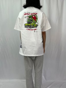 画像5: 2002〜05 RAT FINK 試し刷り キャラクターTシャツ XL (5)