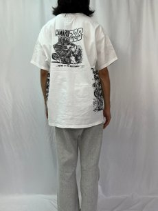 画像5: 2002〜05 RAT FINK 試し刷り キャラクターTシャツ XL (5)