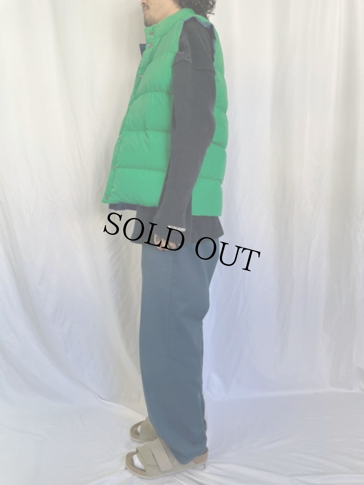 画像4: 80's GERRY USA製 リバーシブルダウンベスト (4)