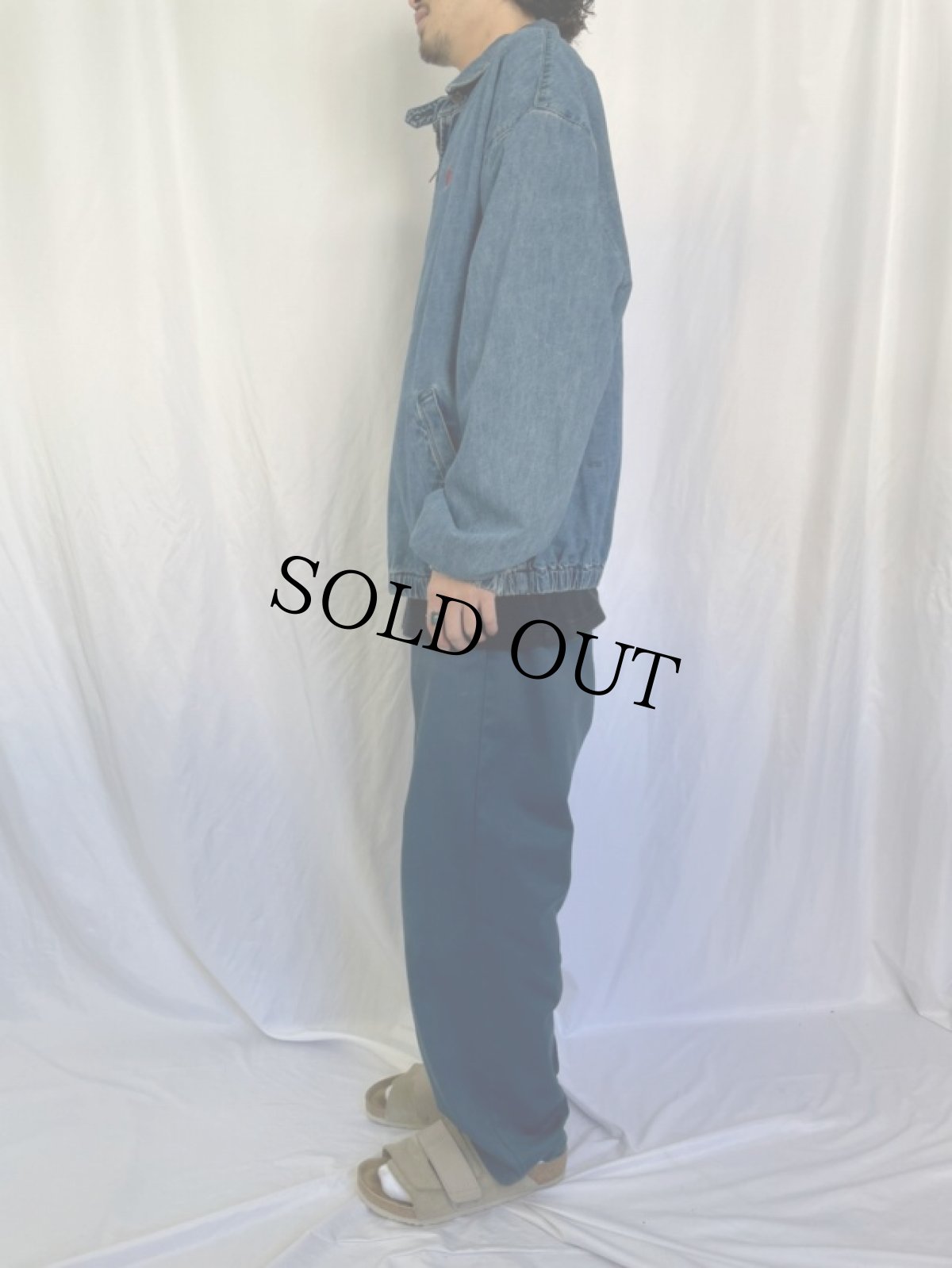 画像3: POLO Ralph Lauren デニムスウィングトップ XL (3)