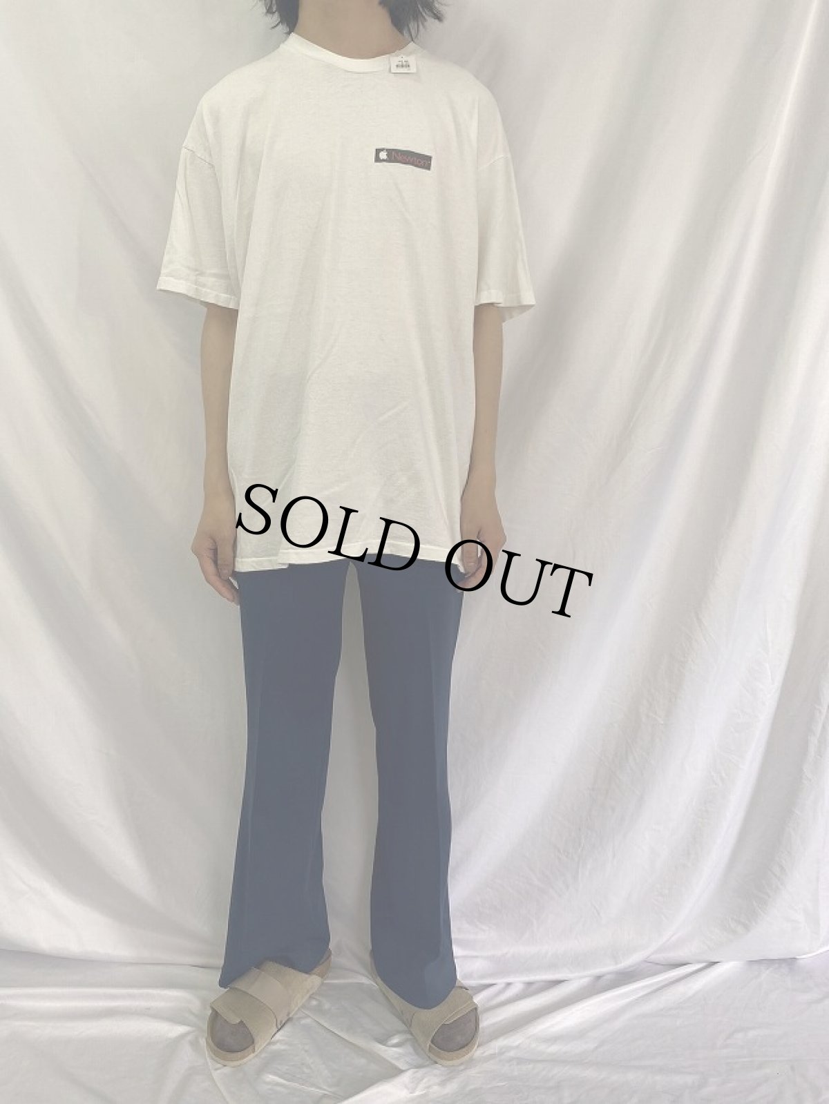 画像3: 90's Apple "Newton" USA製 イラストTシャツ XXL (3)