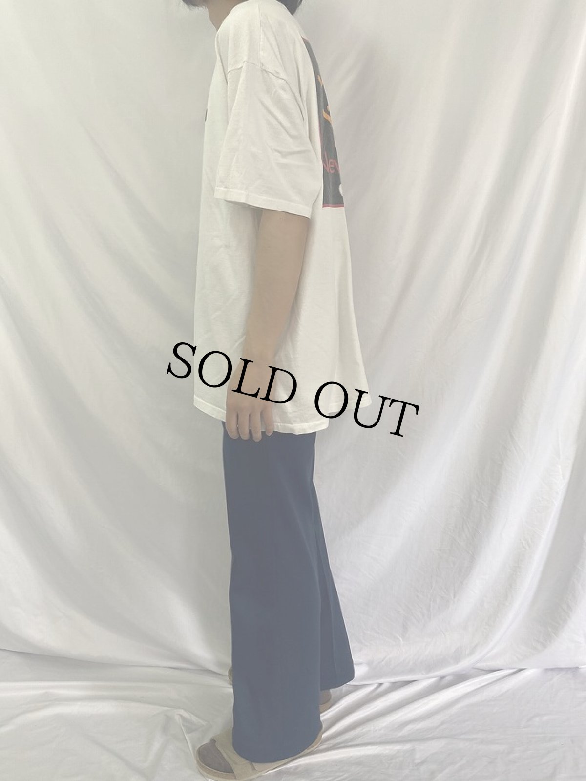 画像4: 90's Apple "Newton" USA製 イラストTシャツ XXL (4)