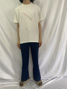 画像3: 90's Apple USA製 アートイラストTシャツ L (3)