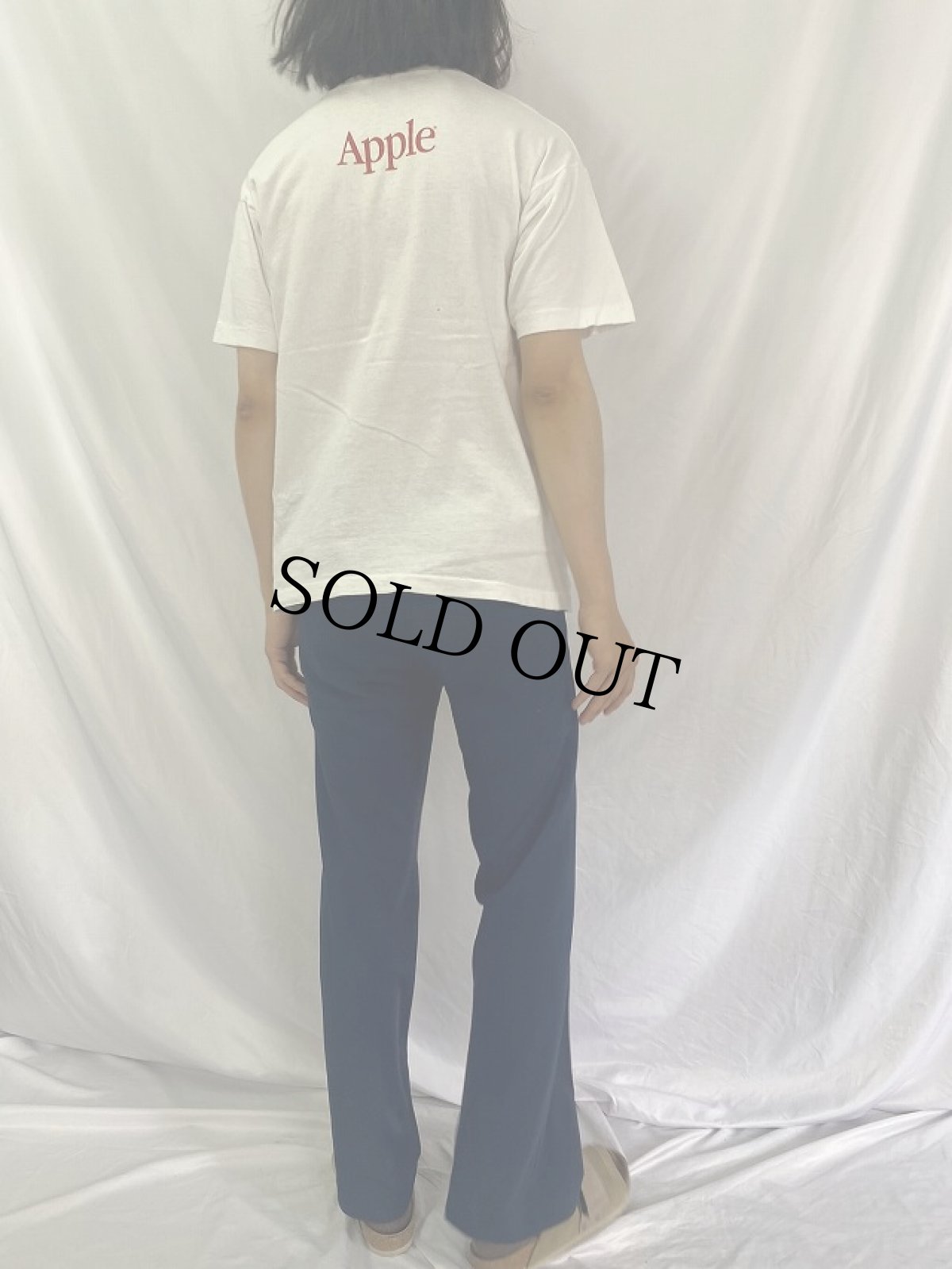 画像4: 90's Apple "Pablo Picasso" USA製 アートイラストTシャツ L (4)