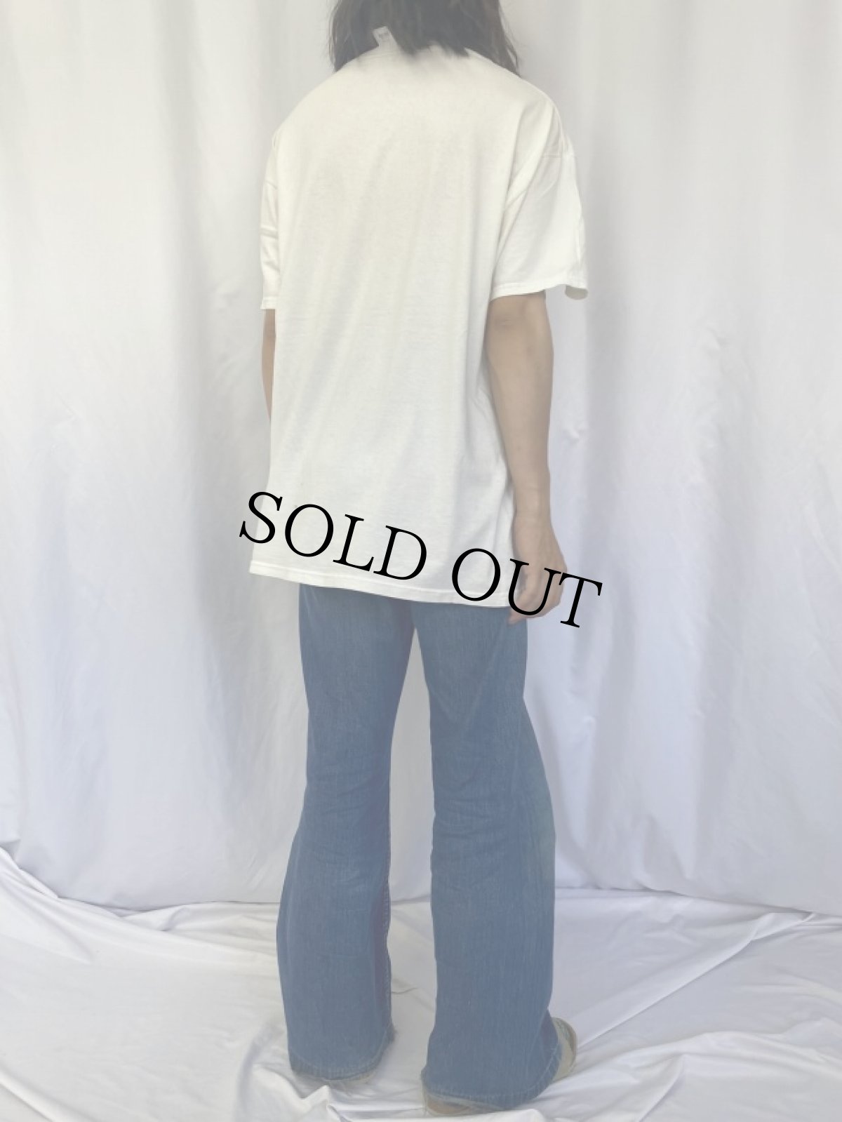 画像4: 90's スマイルプリントTシャツ XL (4)