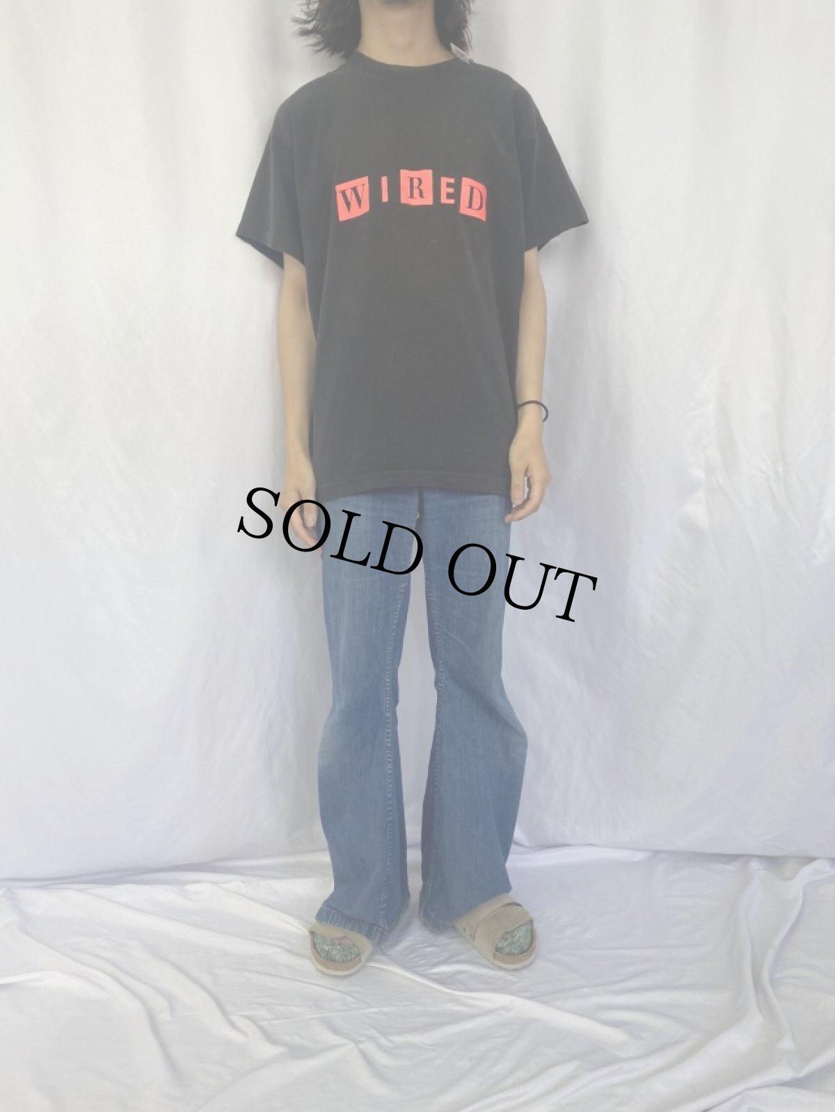 画像2: 90's WIRED USA製 テックカルチャーメディアTシャツ XL (2)